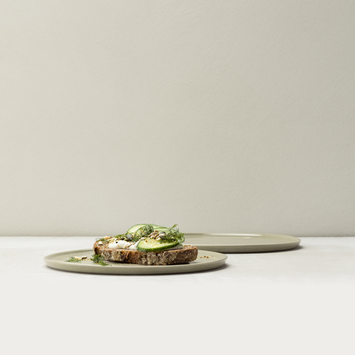 Breakfast plate Green