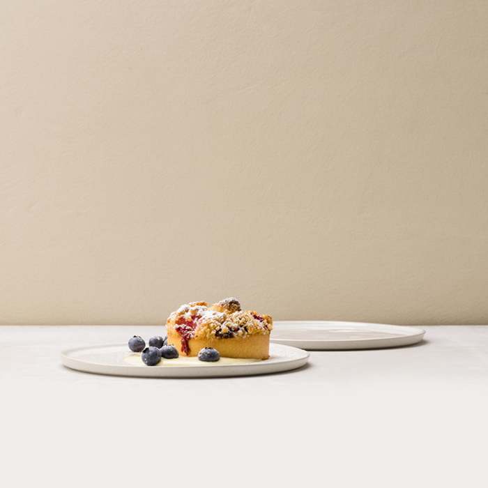 Breakfast plate Cream