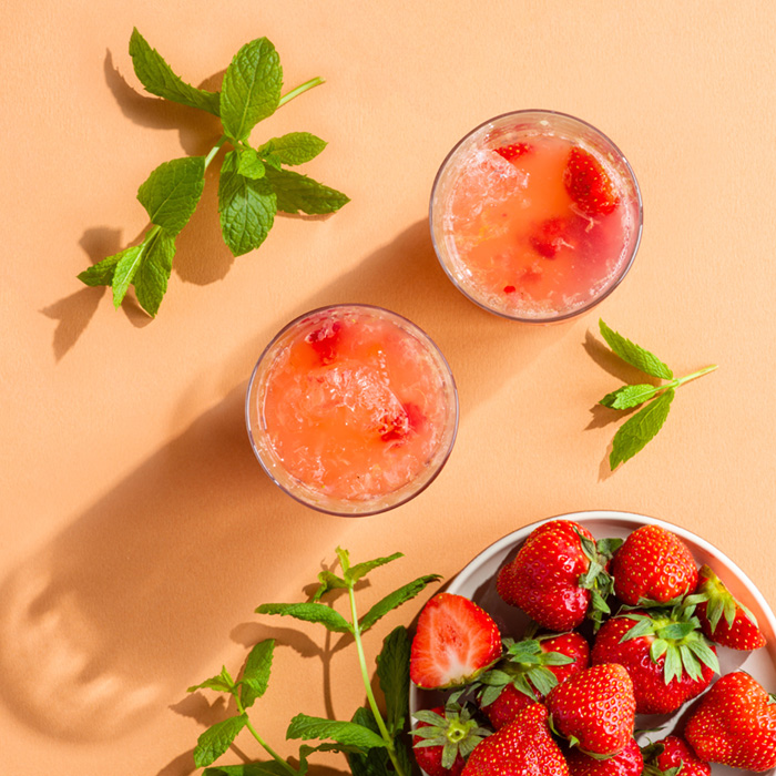 Table Talks geribbelde glazen